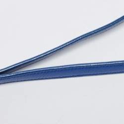 مملوكة مسبقًا Saint Laurent Blue Leather Nano Classic Sac De Jour Tote