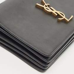 Pre Owned Saint Laurent Black Leather Dylan Small Shoulder Bag