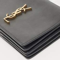 Pre Owned Saint Laurent Black Leather Dylan Small Shoulder Bag