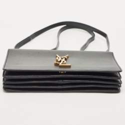 Pre Owned Saint Laurent Black Leather Dylan Small Shoulder Bag