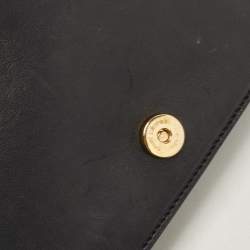 Pre Owned Saint Laurent Black Leather Dylan Small Shoulder Bag