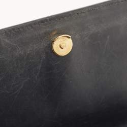 Pre Owned Saint Laurent Black Leather Dylan Small Shoulder Bag