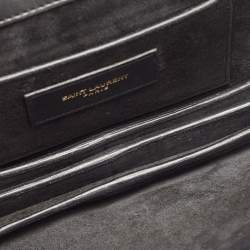 Pre Owned Saint Laurent Black Leather Dylan Small Shoulder Bag