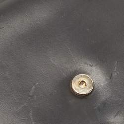 Pre Owned Saint Laurent Black Leather Medium Kate Tassel Chain Bag