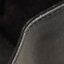 Pre Owned Saint Laurent Black Leather Medium Kate Tassel Chain Bag