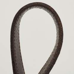 Pre Owned حقيبة يد سان لوران بوكساندرا جلد شيفرون مونوغرامي سوداء بسلسلة