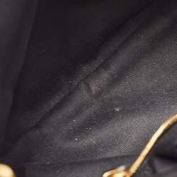 Pre Owned Saint Laurent Black Quilted Leather Small Loulou Puffer Shoulder Bag