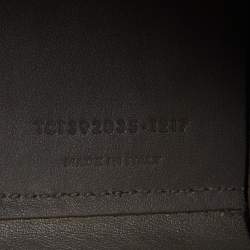 Pre Owned Saint Laurent Grey Croc Embossed Leather Nano Classic Sac De Jour Tote