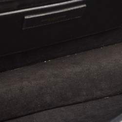 Pre Owned Saint Laurent Black Leather Studded Betty Shoulder Bag