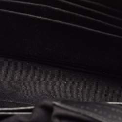 Pre Owned Saint Laurent Black Matelassé Leather Toy Loulou Crossbody Bag