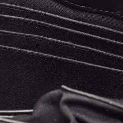 Pre Owned Saint Laurent Black Matelassé Leather Toy Loulou Crossbody Bag