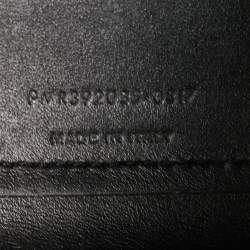 Saint Laurent Black Croc Embossed Leather Nano Classic Sac De Jour Tote