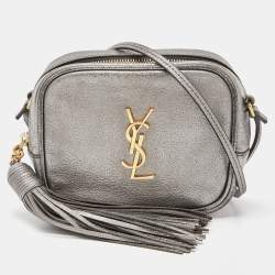 Saint Laurent Monogram Blogger Leather Crossbody Bag, Bordeaux