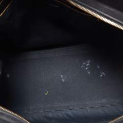 Saint Laurent Black Leather Medium Cabas Chyc Tote