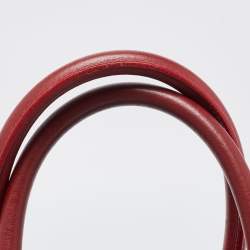 مملوكة مسبقًا حقيبة يد توتس سان لوران كلاسيك ساك دو جور جلد بنفسجي صغيرة