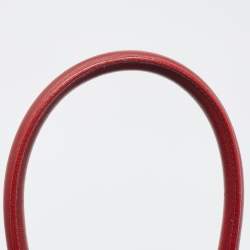 مملوكة مسبقًا حقيبة يد توتس سان لوران كلاسيك ساك دو جور جلد بنفسجي صغيرة