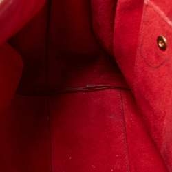 مملوكة مسبقًا حقيبة يد توتس سان لوران كلاسيك ساك دو جور جلد بنفسجي صغيرة