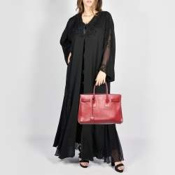 مملوكة مسبقًا حقيبة يد توتس سان لوران كلاسيك ساك دو جور جلد بنفسجي صغيرة