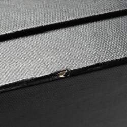 Saint Laurent Burgundy Matelassé Leather Large Monogram Envelope Shoulder Bag