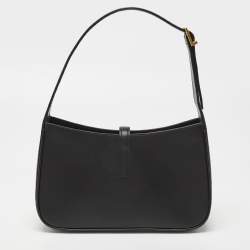 مملوكة مسبقًا Saint Laurent Black Leather LE 5 À 7 Shoulder Bag