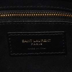 مملوكة مسبقًا Saint Laurent Black Leather LE 5 À 7 Shoulder Bag