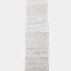 Pre Owned Saint Laurent Grey Matelassé Leather Monogram Envelope Wallet On Chain