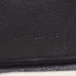 Saint Laurent White Matelasse Leather Monogram Envelope Wallet on Chain