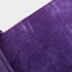 Pre Owned حقيبة كتف سان لوران حرف واي ليغن جلد أصفر