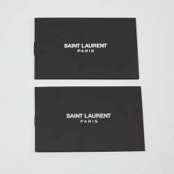 Saint Laurent Pink Matelassé Leather Monogram Envelope Wallet on Chain