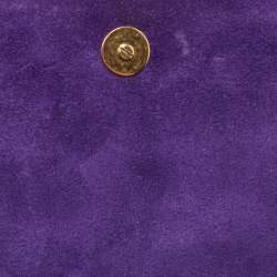 Pre Owned Saint Laurent Purple Leather Y-Ligne Clutch