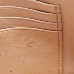Saint Laurent Light Pink Leather Sunset Wallet On Chain