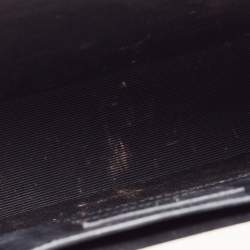 Pre Owned Saint Laurent Off White Leather Medium Kate Shoulder Bag