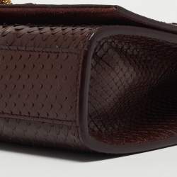 Saint Laurent Burgundy Monogram Kate Tassel Chain Bag