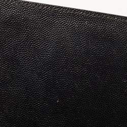 Saint Laurent Black Leather Kate Clutch