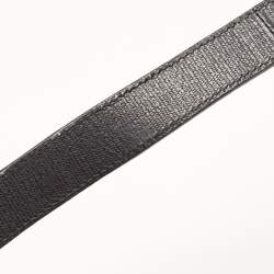 Saint Laurent Black Leather Ligne Y Crossbody Bag