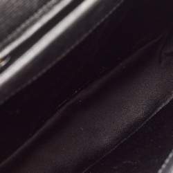 Saint Laurent Black Leather Ligne Y Crossbody Bag