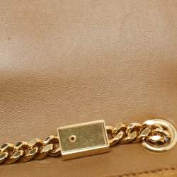 Saint Laurent Brown Suede Small Kate Tassel Crossbody Bag