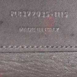 مملوكة مسبقًا Saint Laurent Grey Croc Embossed Leather Nano Classic Sac De Jour Tote