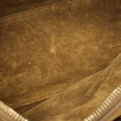 Saint Laurent Brown Suede Fringe Crossbody 