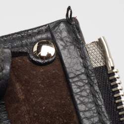 Pre Owned Yves Saint Laurent Black Leather Classic Sac De Jour Tote