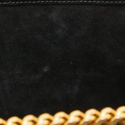 Pre Owned Saint Laurent Black Leather Large Kate Shoulder Bag