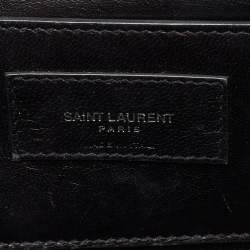 مملوكة مسبقًا Saint Laurent Green/Brown Python Kate Shoulder Bag