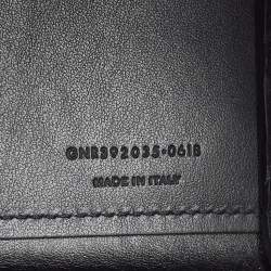 Pre Owned Saint Laurent Black Croc Embossed Leather Nano Classic Sac De Jour Tote