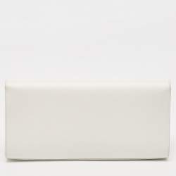 مملوكة مسبقًا حقيبة كلاتش سان لوران كيت  مونوغرامية جلد بيج