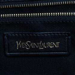 Yves Saint Laurent Grey Leather Large Cabas Chyc Tote