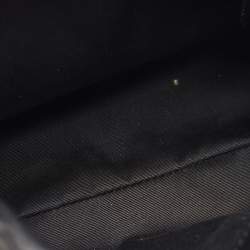 Pre Owned Saint Laurent Black Quilted Leather Small Loulou Puffer Shoulder Bag