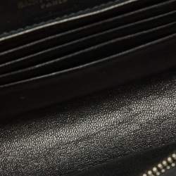 Saint Laurent Silver/Black Suede Kate Belt Bag
