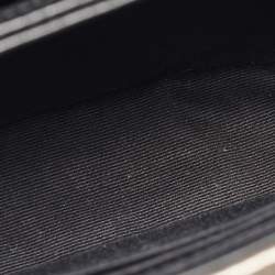 Pre Owned Saint Laurent Gun Metal Matelassé Leather Toy Loulou Crossbody Bag