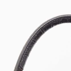 Pre Owned Saint Laurent Black Croc Embossed Leather Baby Classic Sac De Jour Tote