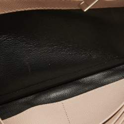 Saint Laurent Rose Poudre Matelasse Leather Monogram Continental Wallet